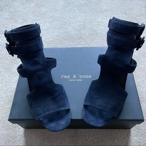 Rag & Bone Suede Madison Sandal New in Box